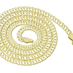 Nowość. złocony łańcuszek rombo doppio 24k w super cenie