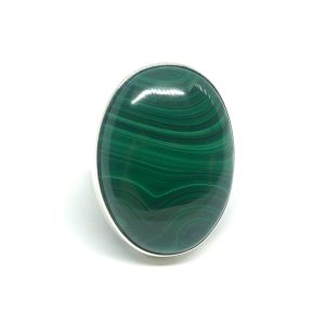 Nowość. pierścionek z malachitem w super cenie, rozmiary 14-16