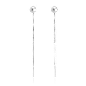 Nowość. Srebrne kolczyki kulki 5mm w super cenie