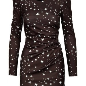Nowość. Modna sukienka mini uma w printy – super cena
