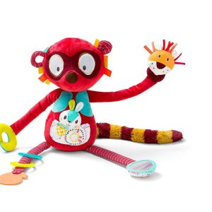 Nowość. super cena: aktywizująca przytulanka lemur george lilliputiens