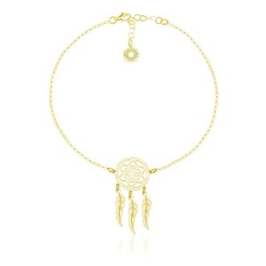 Nowość: złocona bransoletka dreamcatcher w super cenie
