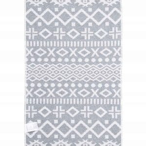 Nowość. boho dywanik 80x150 szary z frędzlami w super cenie