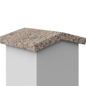 Nowość: daszek dwuspadzisty rosa porino 3cm klejony super cena