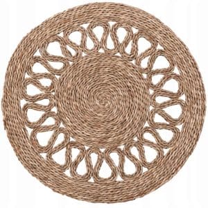 Nowość. Boho mata z trawy morskiej 60 cm – super cena