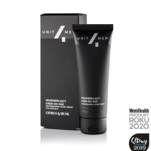 Unit4men citrus&musk nowość: regenerujący krem do rąk w super cenie