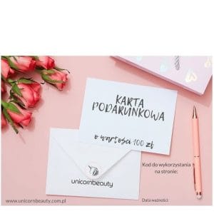 Nowość. unicornbeauty e-karta 100 zł w super cenie