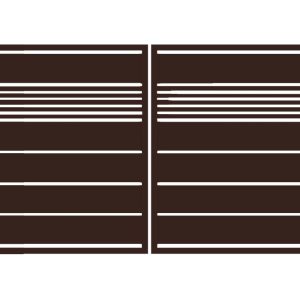Brama wall mix 200/20 4x1,75 m – nowość w super cenie.