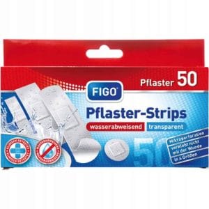 Nowość. super cena: plastry transparentne wodoodporne 50 szt
