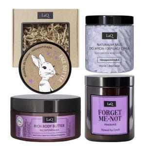 Niezapominajkowy box – nowość. super cena: mus, masła & świeca