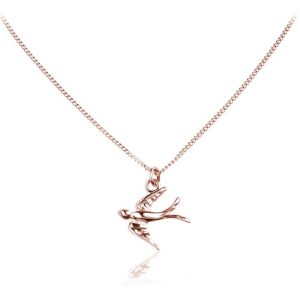 Nowość. naszyjnik jaskółka rose gold w super cenie