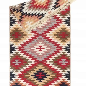 Nowość. Boho dywanik aztecki 160x220 z frędzlami w super cenie