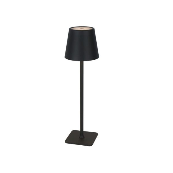 Lampa stołowa 3.5W 400lm CCT LED LINE TAZA 2x2000mAh czarna