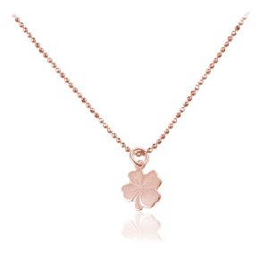 Nowość. naszyjnik lucky clover rose gold w super cenie
