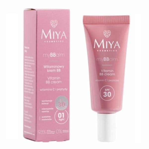 Witaminowy krem BB SPF 30 | Miya Cosmetics