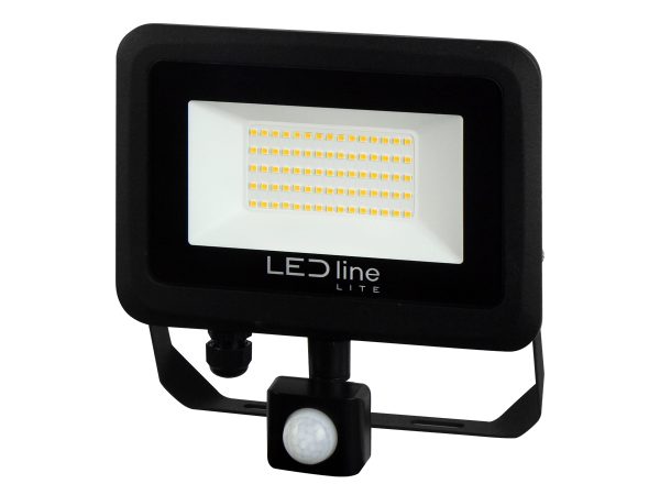 Naświetlacz 50W 4000K LED line LITE PHOTON z czujnikiem