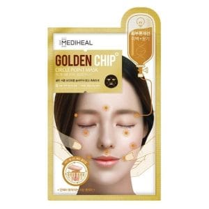 Nowość. mediheal golden chip maska akupresurowa rozświetlająca w super cenie