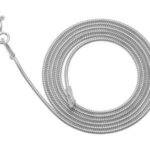 Nowość. srebrny łańcuszek żmijka okrągła xs w super cenie