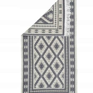 Nowość. Dywan boho z frędzlami 80x150, kilim dwustronny – super cena