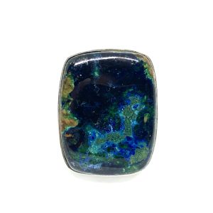 Nowość. pierścionek z azurytem w super cenie, rozmiary 16-20