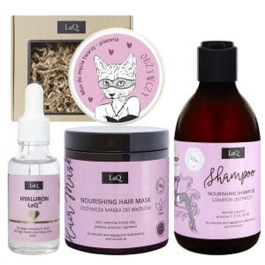 Nowość. Super cena: zestaw piwonia – serum, szampon, maska, mus