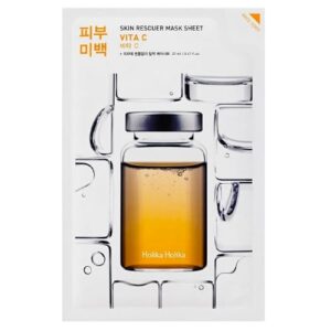 Nowość. super cena: skin rescue glow mask z witaminą c holika