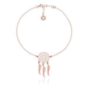 Nowość. bransoletka dream rose gold łapacz snów w super cenie