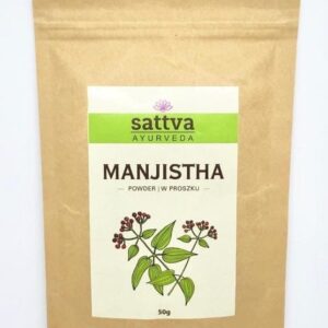 Nowość. sattva herbal manjistha 50g - super cena