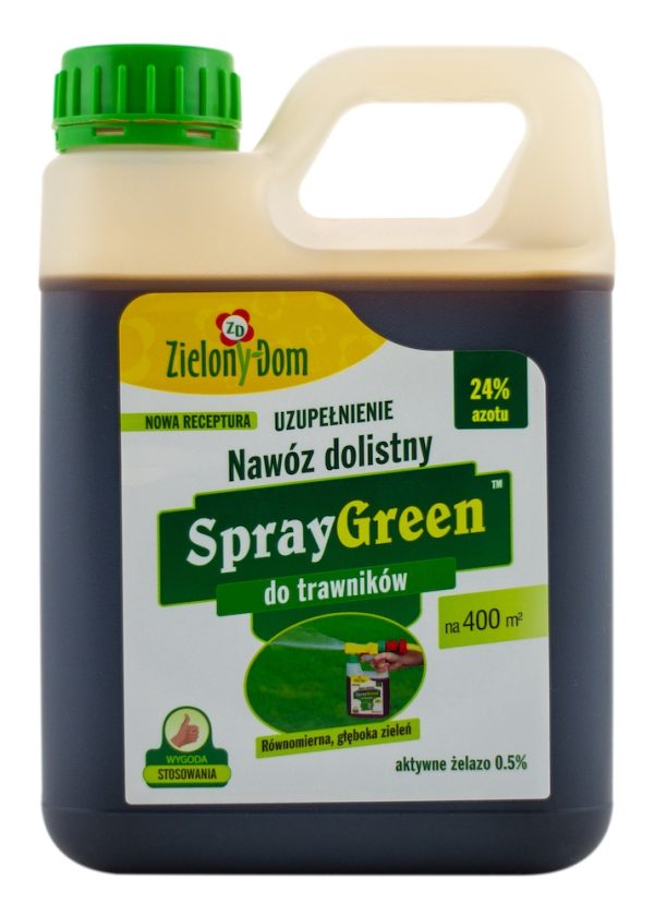 SPRAYGREEN DO TRAWNIKÓW NAWÓZ DOLISTNY 950ML ZAPAS