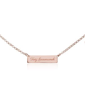 Nowość: kolczyki chwosty rose gold w super cenie