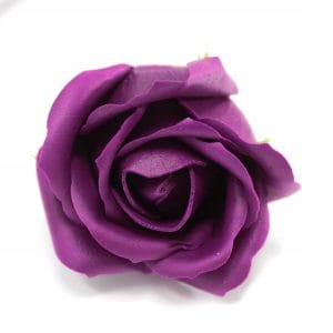 Nowość. Mydlana fioletowa róża 6,5x5cm – 10 sztuk w super cenie