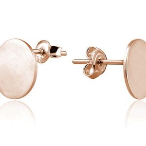 Nowość. kolczyki koła rose gold na sztyftach w super cenie