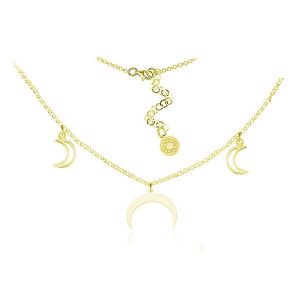 Nowość. srebrny naszyjnik księżyce saga II w super cenie