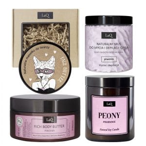 Nowość. kocica piwonia – zestaw do ciała i twarzy w super cenie