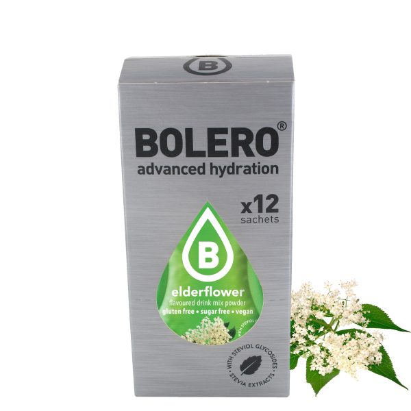 Bolero 3g 12szt Elderflower (Kwiat czarnego bzu) ze stewią