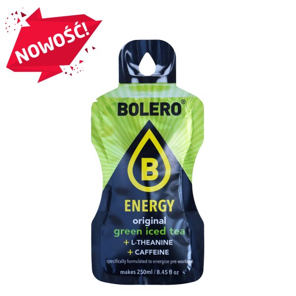 Bolero 7g Energy Green Iced Tea ze stewią