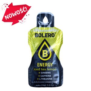 Nowość: bolero energy lemon iced tea 7g ze stewią w super cenie
