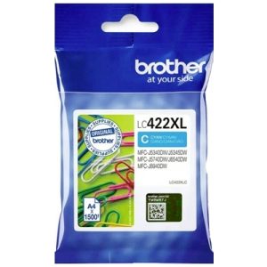 Nowość. brother lc-422 xl c błękitny - super cena, wysyłka 24h