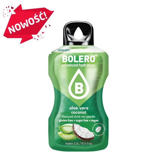 Bolero 3g Aloe Vera Coconut (Aloes z kokosem) ze stewią