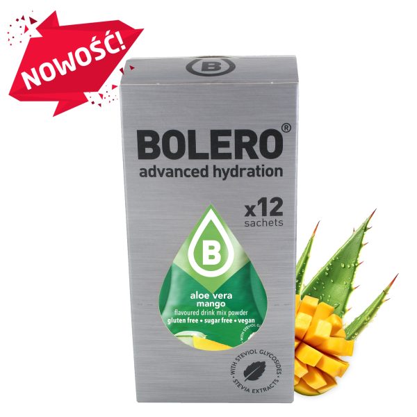 Bolero 3g 12szt Aloe Vera Mango (Aloes z mango) ze stewią
