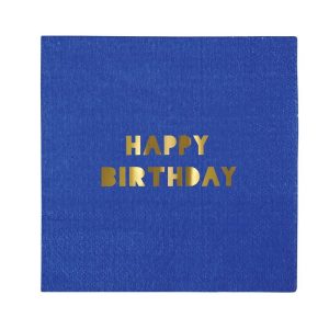 Nowość. serwetki happy birthday meri meri 16 szt. w super cenie