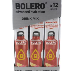 Nowość bolero lemon chilli ze stewią 3g x12 w super cenie