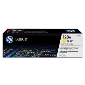 Nowość. super cena – oryginalny toner hp 128a ce322a żółty 24h