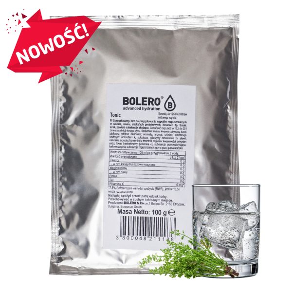 Bolero 100g Tonic (Tonik) ze stewią