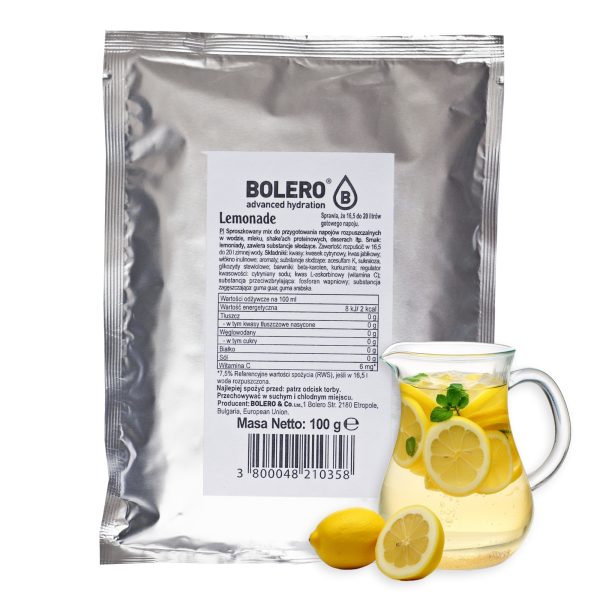 Bolero 100g Lemonade (Lemoniada) ze stewią