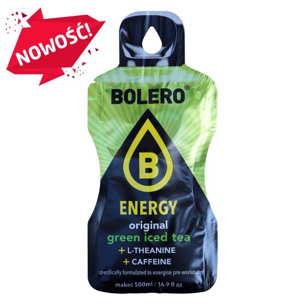 Bolero 14g Energy Green Iced Tea ze stewią