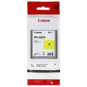 Nowość. oryginalny tusz canon pfi-030y żółty w super cenie