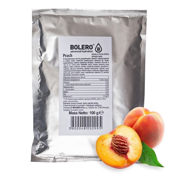 Bolero 100g Peach (Brzoskwinia) ze stewią