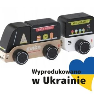 Cubika drewniany food truck nowość w super cenie