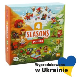 Nowość. puzzle puzzlika cztery pory roku w super cenie